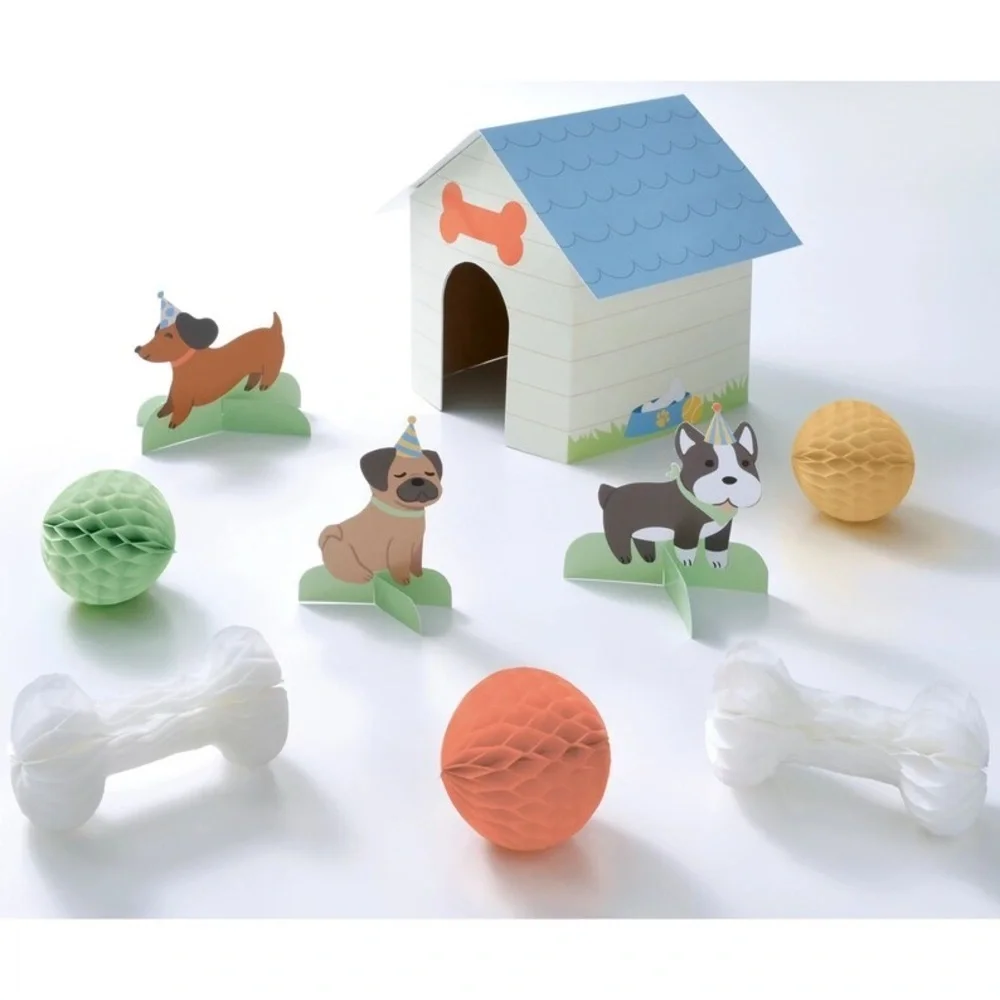 ❤️ 🆕 PAWSOME PARTY DOG TABLE CENTERPIECE KIT
